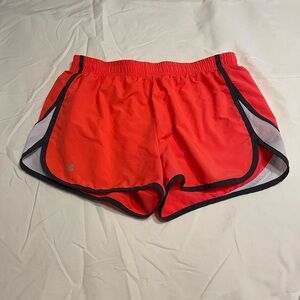 Under Armour Women's Vibrant Coral Athletic Shorts